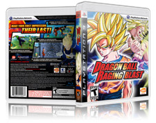 Dragon Ball: Raging Blast Replacement  PS3 Cover and Case. NO GAME 