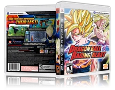 Dragon Ball: Raging Blast Replacement  PS3 Cover and Case. NO GAME!!