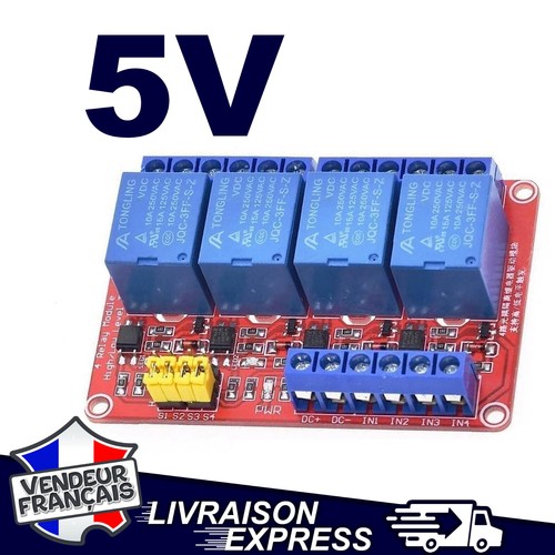 5V 12V 24V MODULE RELAY 1 2 4 6 8 CHANNEL HIGH + LOW TOP LOW ARDUINO RASPBERRY - Picture 8 of 16