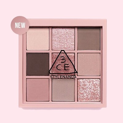 3CE Multi Eye Color Palette 8g #Knotted Pink 2024 F/W CLOUDY PINK EDITION