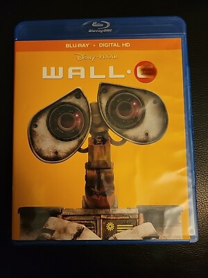 Disney Pixar WALL-E Blu-ray 2 Disc Set Slipcover With Digital Code