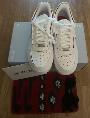 Nike Air Force 1/1 White White University Red Size 6 Mens