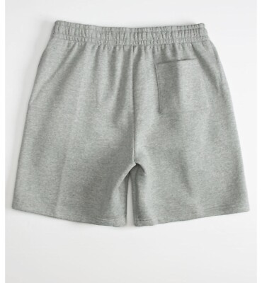 nike sb heather fleece grey shorts