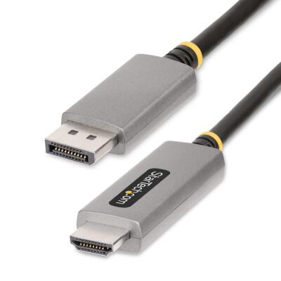 StarTech.com DisplayPort HDMI Adapterkabel 2m, 8K 60Hz, 4K 144Hz, HDR10,