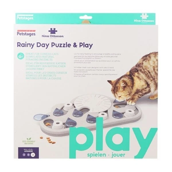 Cat Treat Toy Nina Ottosson Puzzle & Play Rainy Day Gry Interactive Treat Game
Opens in a new window