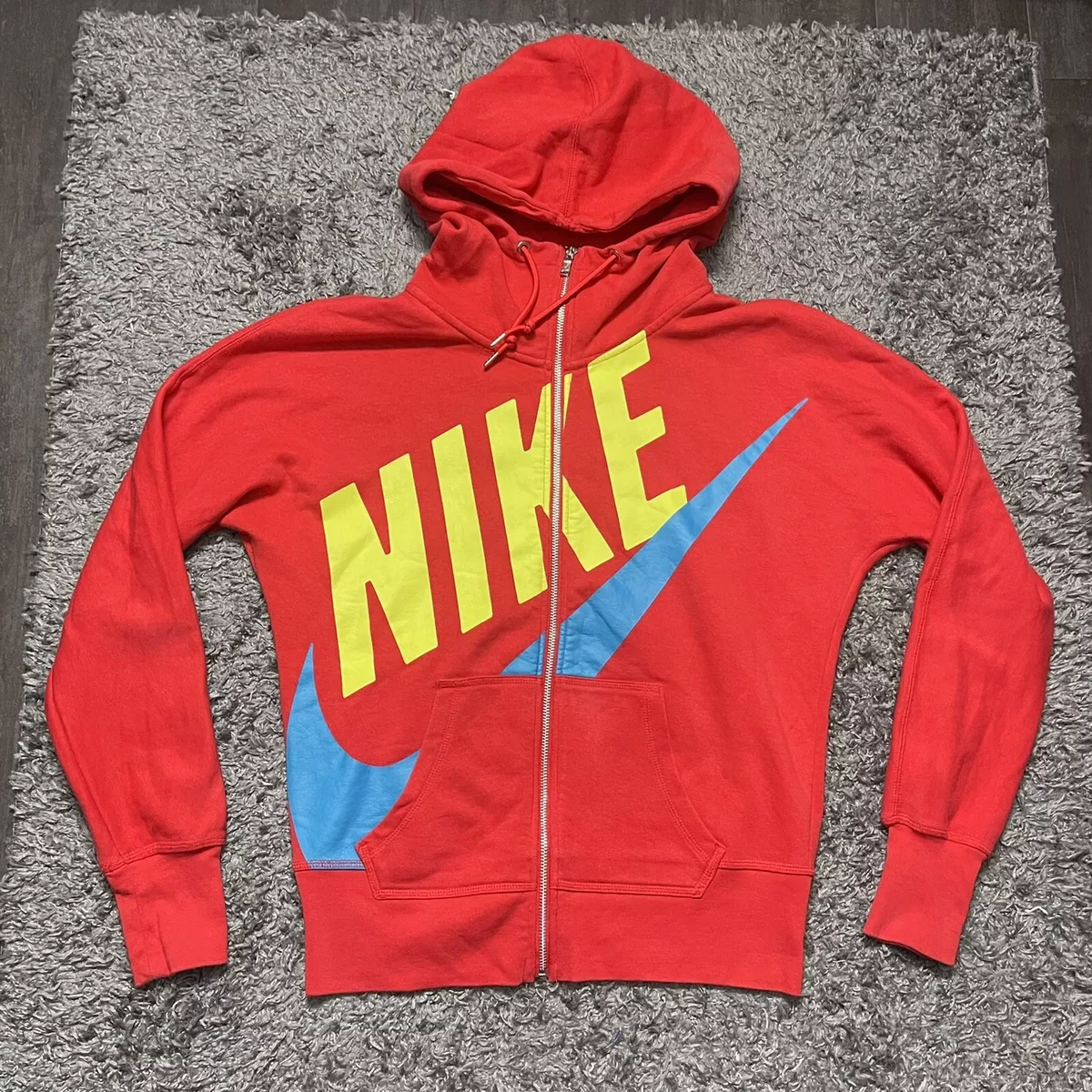 Red nike sweater womens 2025