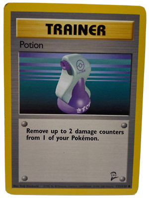 Pokemon Trainer Potion 122/130 ENG Common Base Set 2 2000