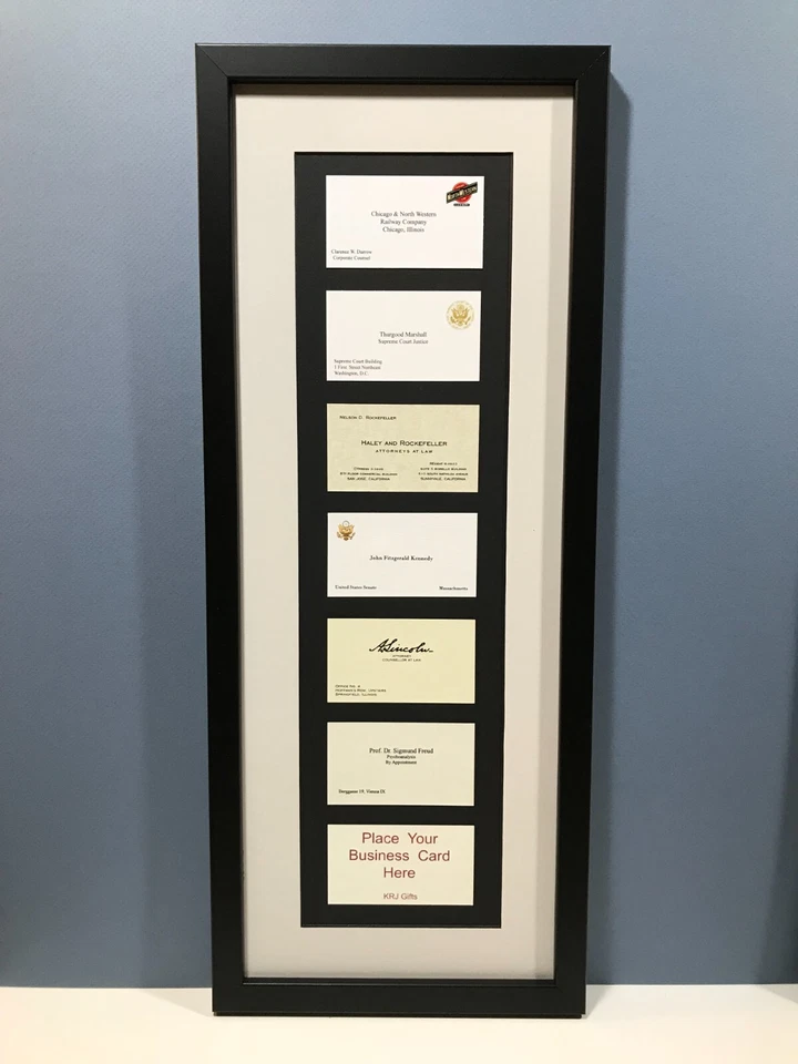 Regalo sorpresa único de cumpleaños, vintage, marco tus tarjetas de carrera, jubilación Foto 4 de 4