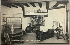 Aberconwy AD 1300 The Kitchen Medieval Merchants House Conwy Wales Postcard