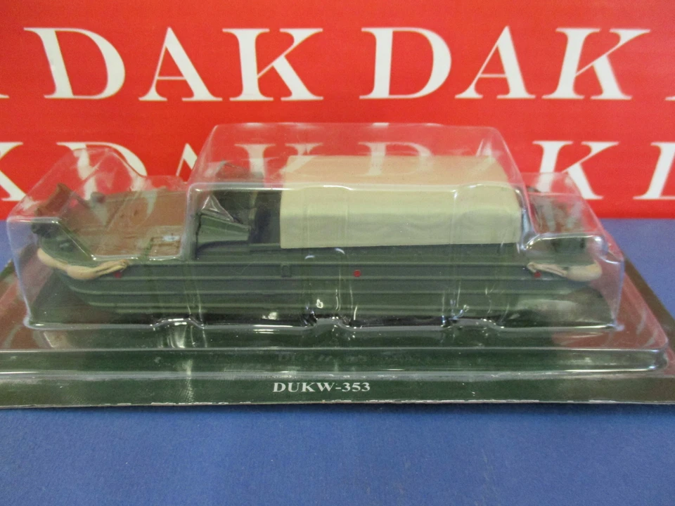 Die cast 1/72 Modellino Camion Anfibio Amphibious Truck DUKW 353 - Immagine 4 di 4