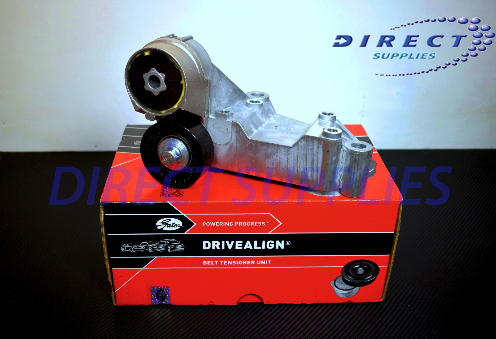T38444 GATES TENSIONER PULLEY, V-RIBBED BELT DRIVEALIGN