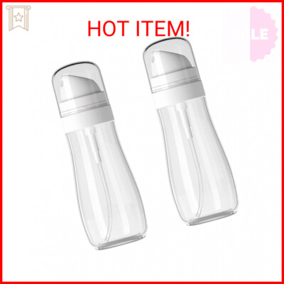 Small Spray Bottle with Fine Mist, 2 Pack 3.4oz/100ml Travel Spray Bottles for H