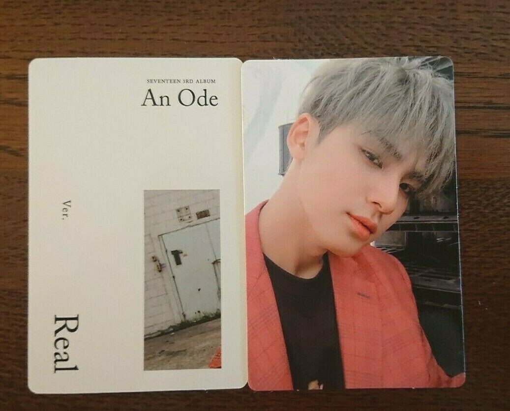 MINGYU Official Photocard SEVENTEEN 