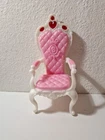 1999 Mattel Vintage Toy Chair  Barbie Doll Multicolor 8" Vintage 2064B13