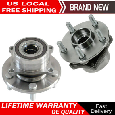 Pair 2 Front Wheel Bearing Hubs for Acura MDX ZDX 2009-2015 Honda Pilot 3.5L V6