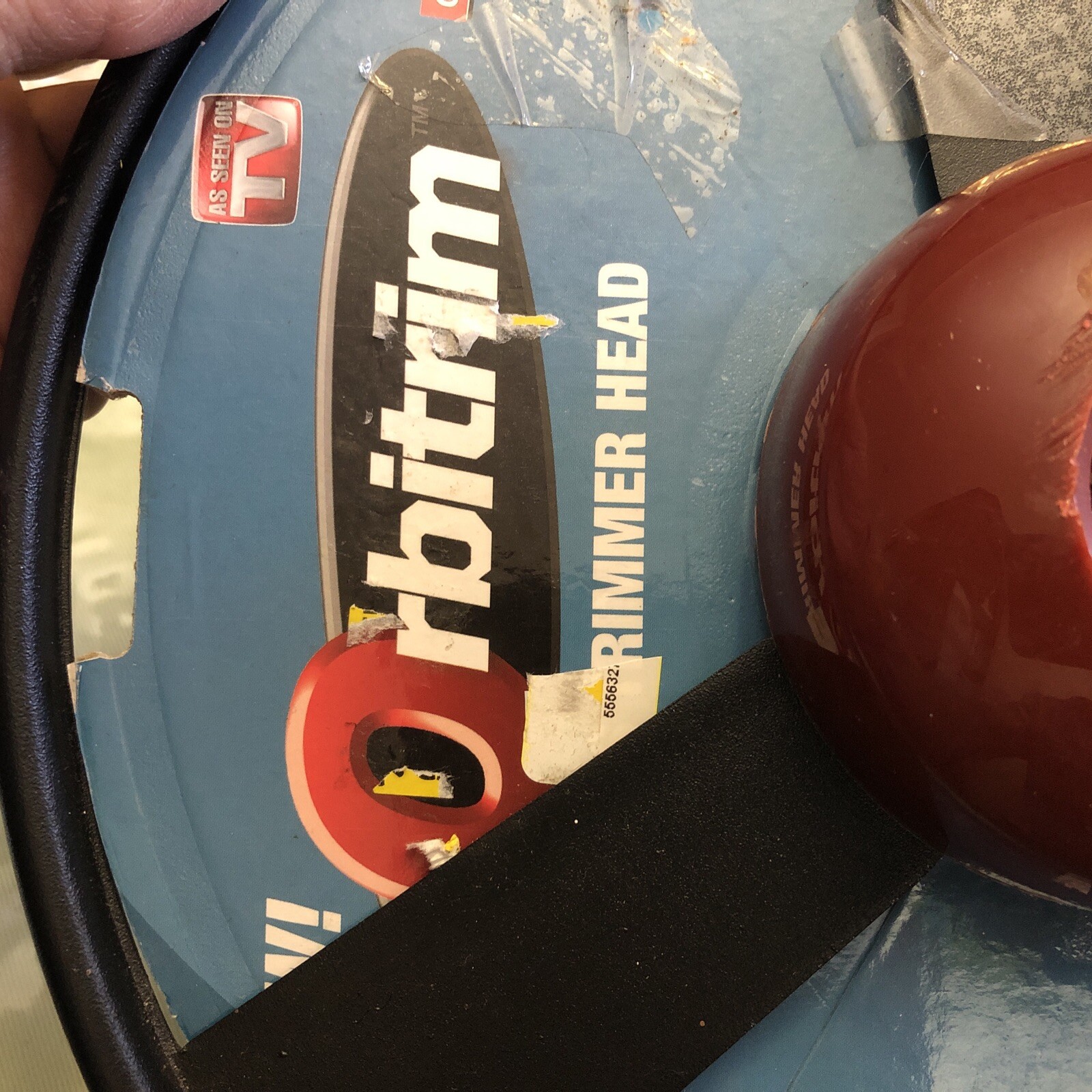 Orbitrim Gas Trimmer Head Grass Yard Cutting Edging Trimming Blade Open