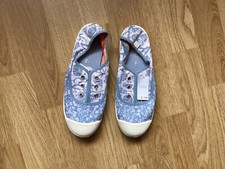 Next Girls Blue Slip On Casual Shoes - size UK 3 NWT