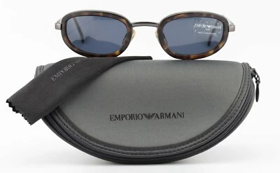 EMPORIO ARMANI Sonnenbrille 084-S 1104 130 Gunmetal Tortoise Design Summer c1998 - Bild 1 von 4