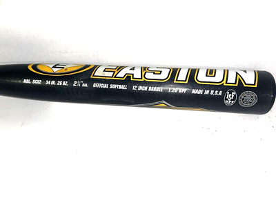 Batte Softball Composite Easton Synergy SCX2 - 34" 28 Oz - SlowPitch