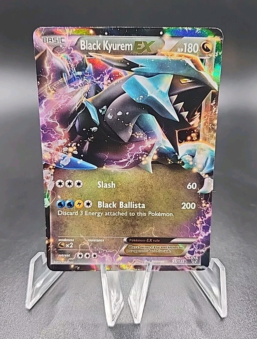 Black Kyurem EX 95/135 Ultra Rare Black & White Plasma Storm Pokemon