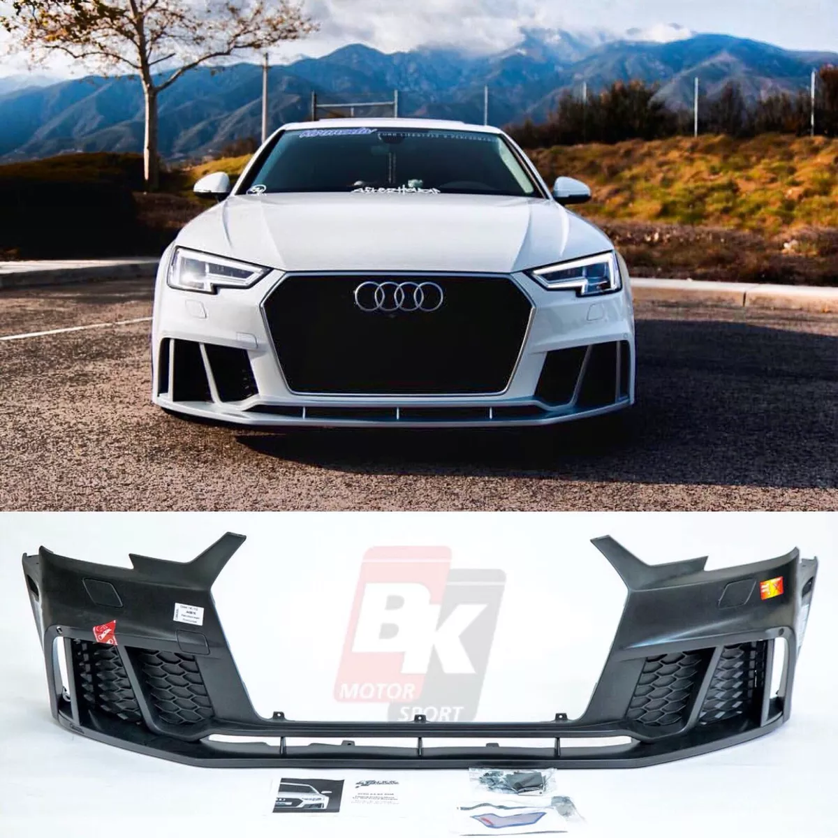 CARACTERE 2017 AUDI A4 S4 B9 RS4 STYLE front bumper set eBay