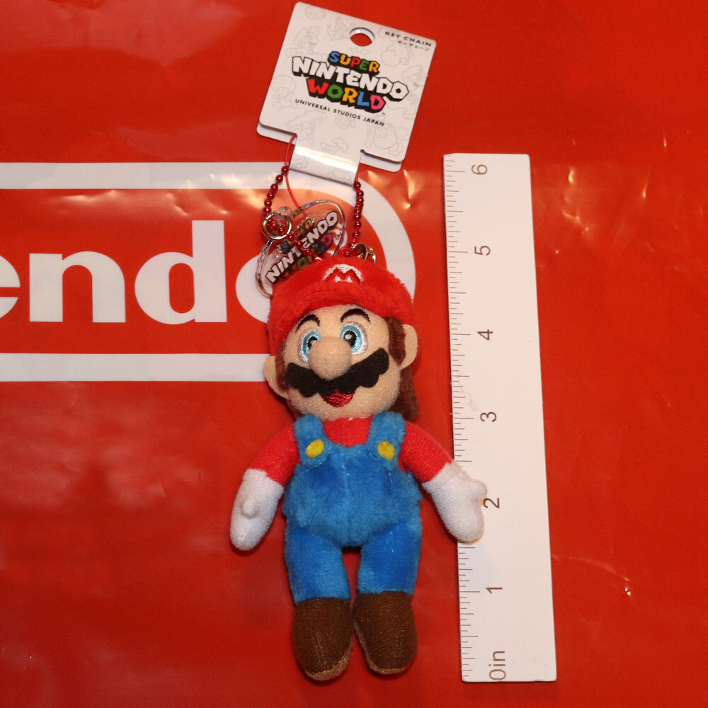 アクセサリー marion SUPER NINTENDO WORLD USJ JAPAN Plush Toy Keychain Sell Separately