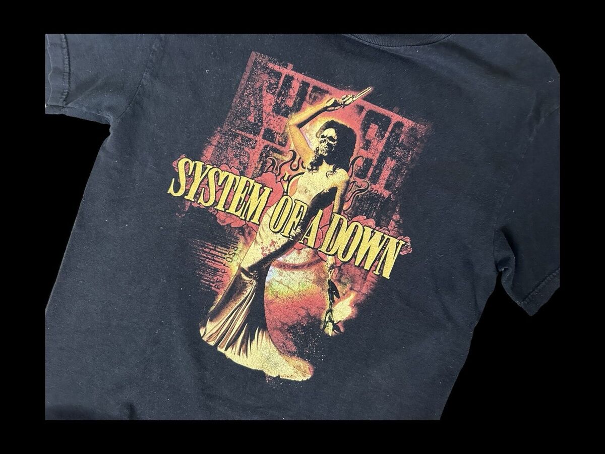 Vintage System Of A Down T Shirt Sz Small Metal Y2k 90s Band Vintage System Of A Down T Shirt Sz Small Metal Y2k 90s Band