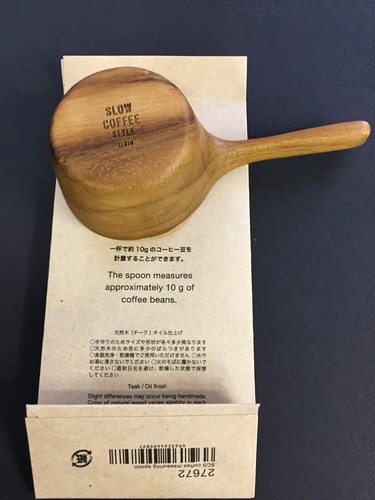 Cuchara Mayor de Café KINTO SCS Accesorios Madera de Teca 27672 de JAPÓN - Imagen 3 de 12