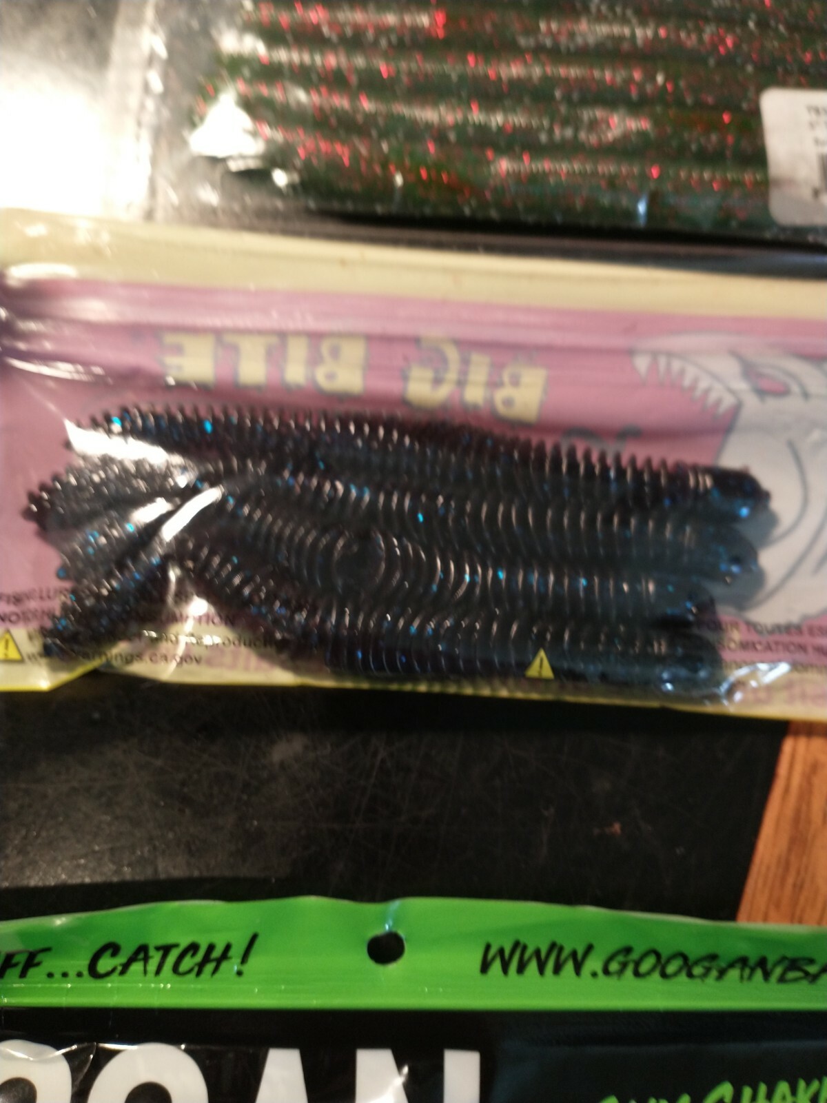 Lot Of Six Bass Lures Big Bite Baits Etc mixed lot gooden baits exoswim