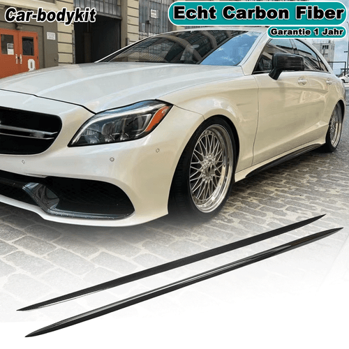 Faldones laterales de carbono Side Skirts enfoque para Mercedes CLS C218 Sport CLS63   - Imagen 1 de 13