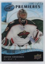 2009-10 Upper Deck Ice Ice Premieres 265/999 Anton Khudobin #129 01dw