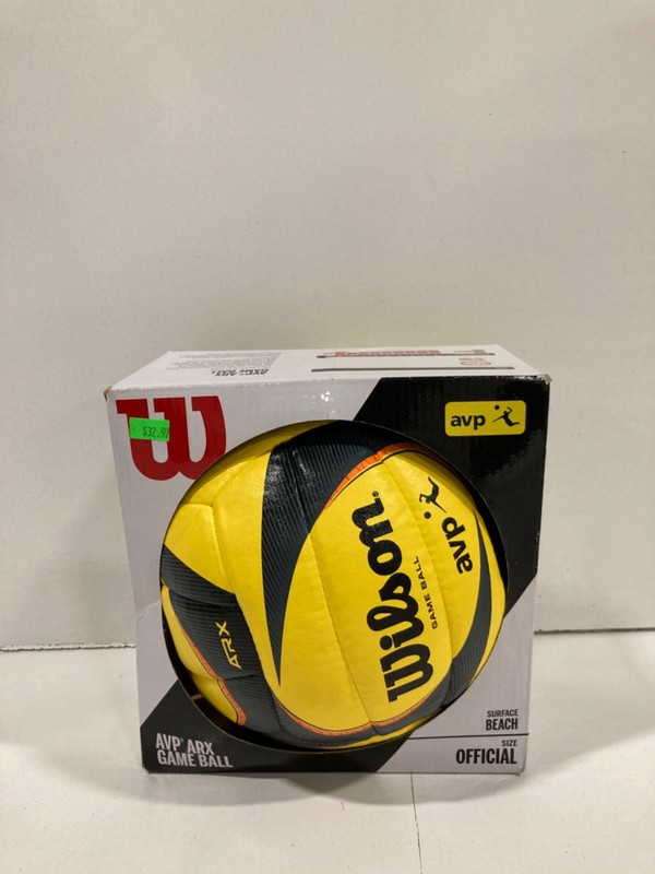Wilson avp are game ball surface beach size official