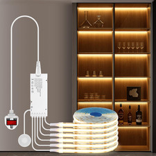 Cabinet Light COB LED Strip Lights 6-In-1 Dimmable Touch Control for Display Cab