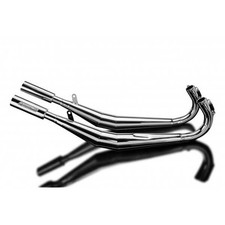 YAMAHA 350 RDLC RD-LC 4LO 80/82 LIGNE ECHAPPEMENT DETENTE COMPLETE 2en2 CHROME -