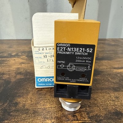 Omron E2T-N13E21-52 Proximity Switch 12-24VDC 200mA Max