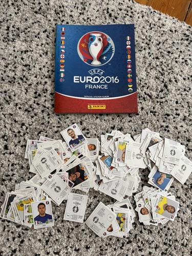 Panini Euro 2016 Sticker Album 90% Complete + 250+ Spares