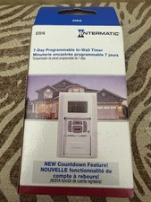 Intermatic St01k Astronomic 7-day Programmable Digital In-wall Timer New
