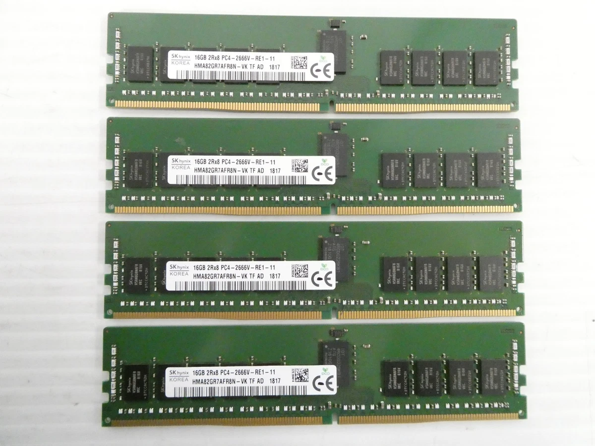 PC4-21300 (DDR4-2666) Bus Speed Computer RAM 16 GB Total Capacity