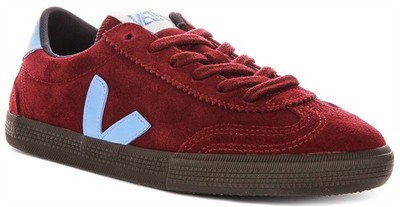 Veja Volley Suede Eagle Swan Lace Up Womens Sneakers In Red Blue US 6 - 10