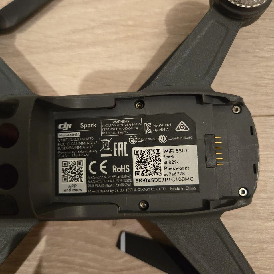 Dji Spark Drone Red Compact Quadcopter For Beginners Travel Portable Easy To Fly - Image 2 of 4