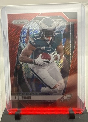 2024 Panini Prizm A.J. Brown FOTL Red Shimmer /35