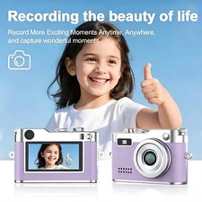 Portable Mini Keychain Camera 1080P Retro Camcorder with LCD Screen 8GB SD