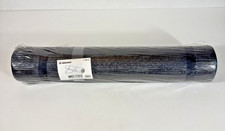 Fitvids 1/4” High Density Thick Non Slip Workout Yoga Mat and Carry Strap, Black