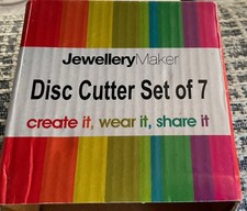 Set of 7 Round Disc Cutters Made by Jewellery Maker Inc. Jewellery Maker Tool