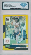 2022 Donruss JUSTIN FIELDS #79 Premium Press Proof Gold💎DSG 10 Gem Mint