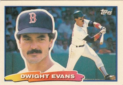 1988 Topps Big - Dwight Evans #6