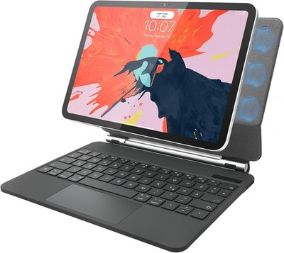 Rii Hülle mit Tastatur für ipad 10th Generation 10.9Zoll 2022, Tastatur Hülle