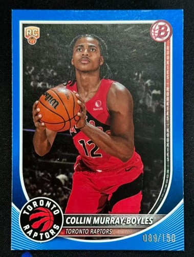 Collin Murray-Boyles 2025-26 Topps Bowman Blue Border Base RC /150 #9