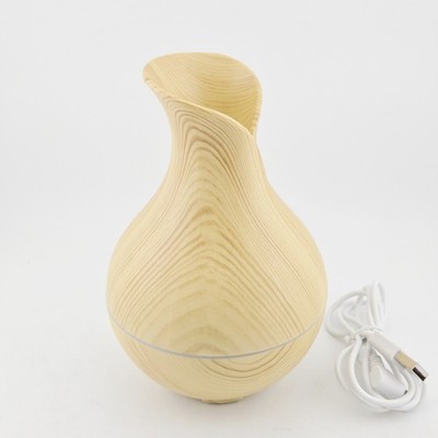 Ultraschall Aroma Luftbefeuchter Holzoptik USB Diffusor für ätherische Öle