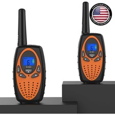 2-Pack M880 Long Range Walkie Talkies - Water Resistant, Ideal for Kids  Adults
